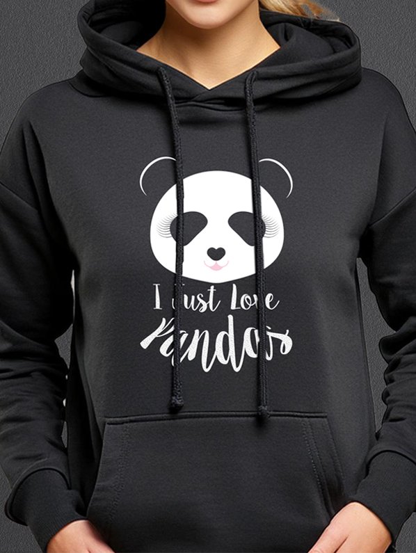 I Just Love Pandas Hoodie product image (1)