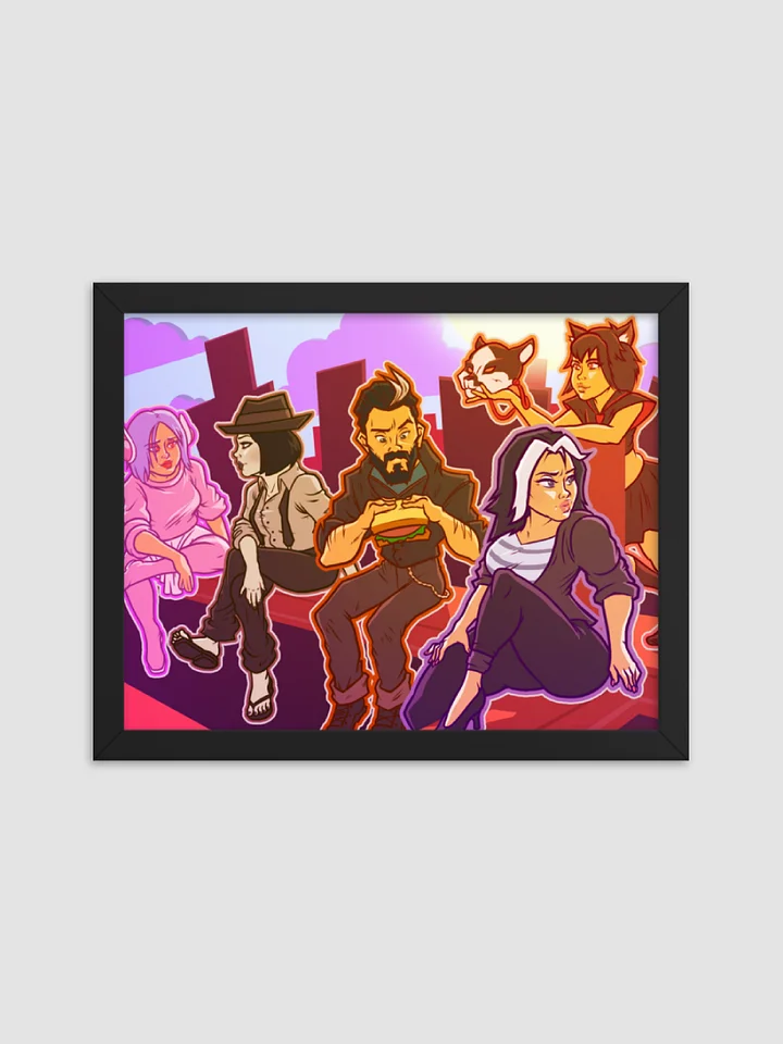 Into the Cheekiverse Framed Poster product image (1)