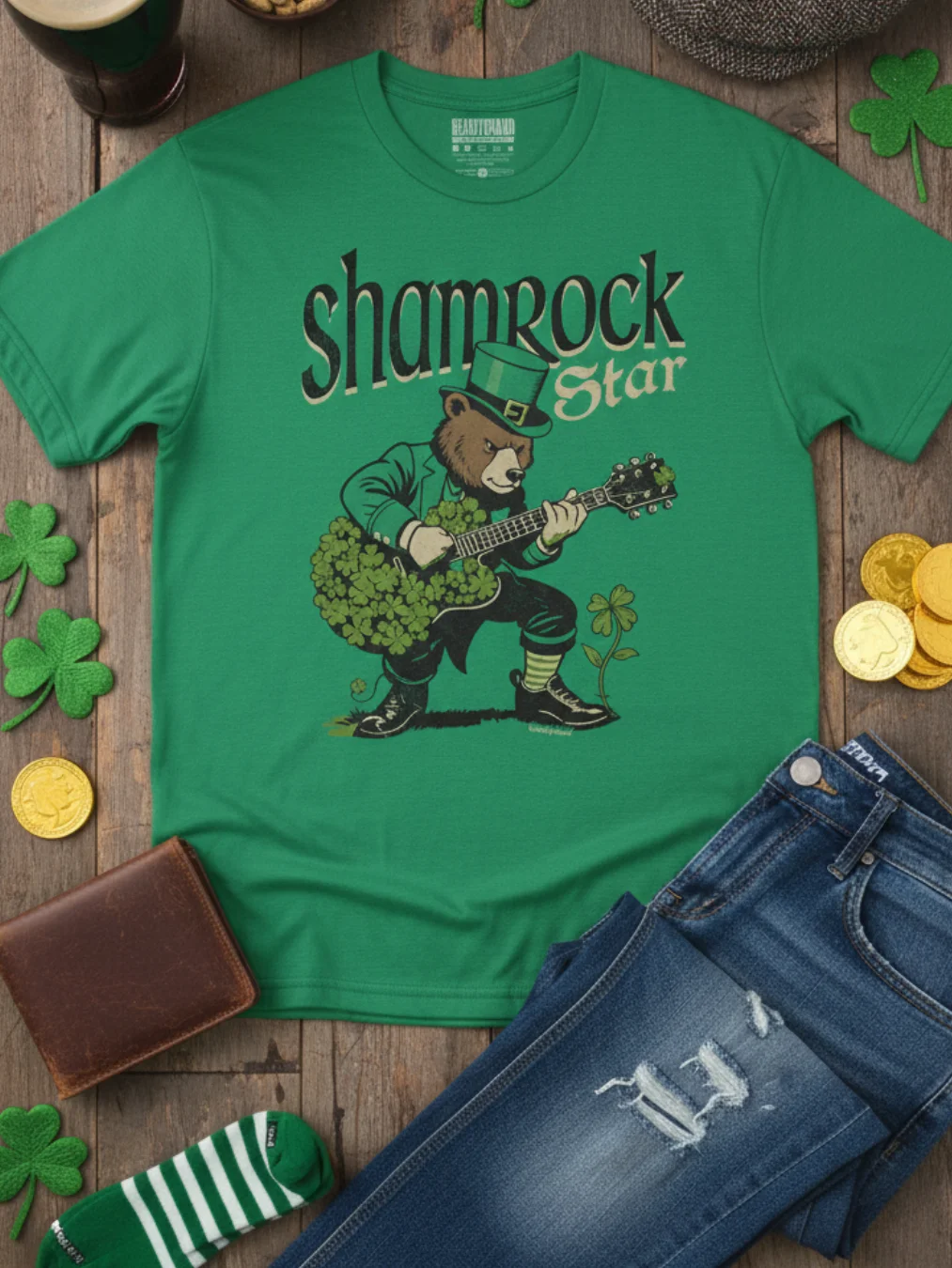Shamrock Star T-Shirt product image (3)