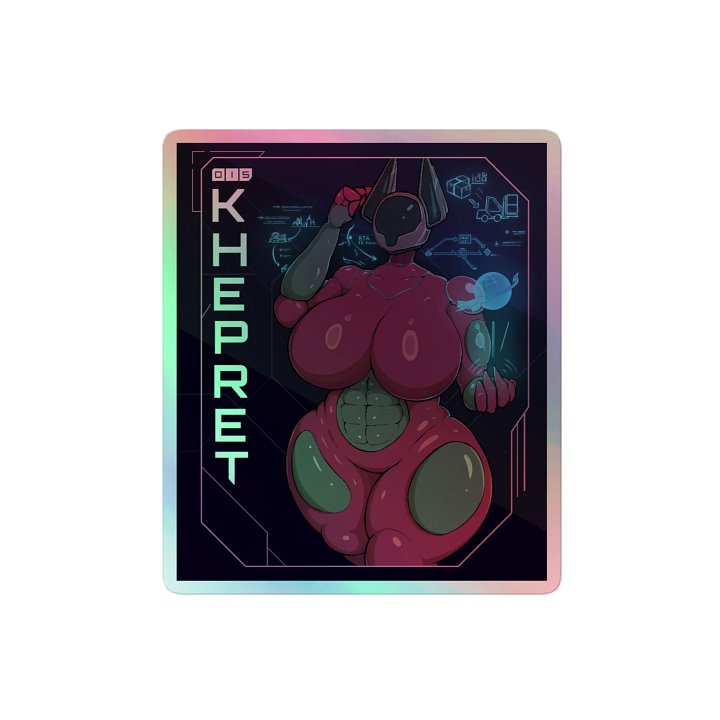 KHEPRET LOGISTICS HOLOGRAPHIC STICKER product image (2)