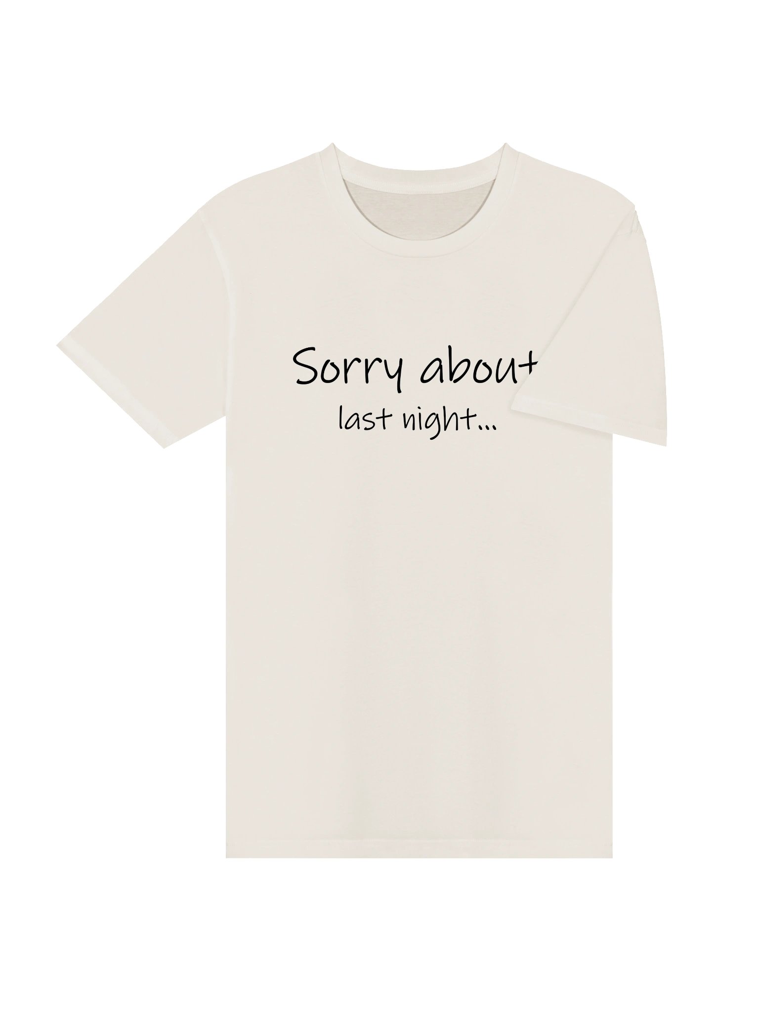 Sorry About Last Night Premium Tee Lt. product image (13)