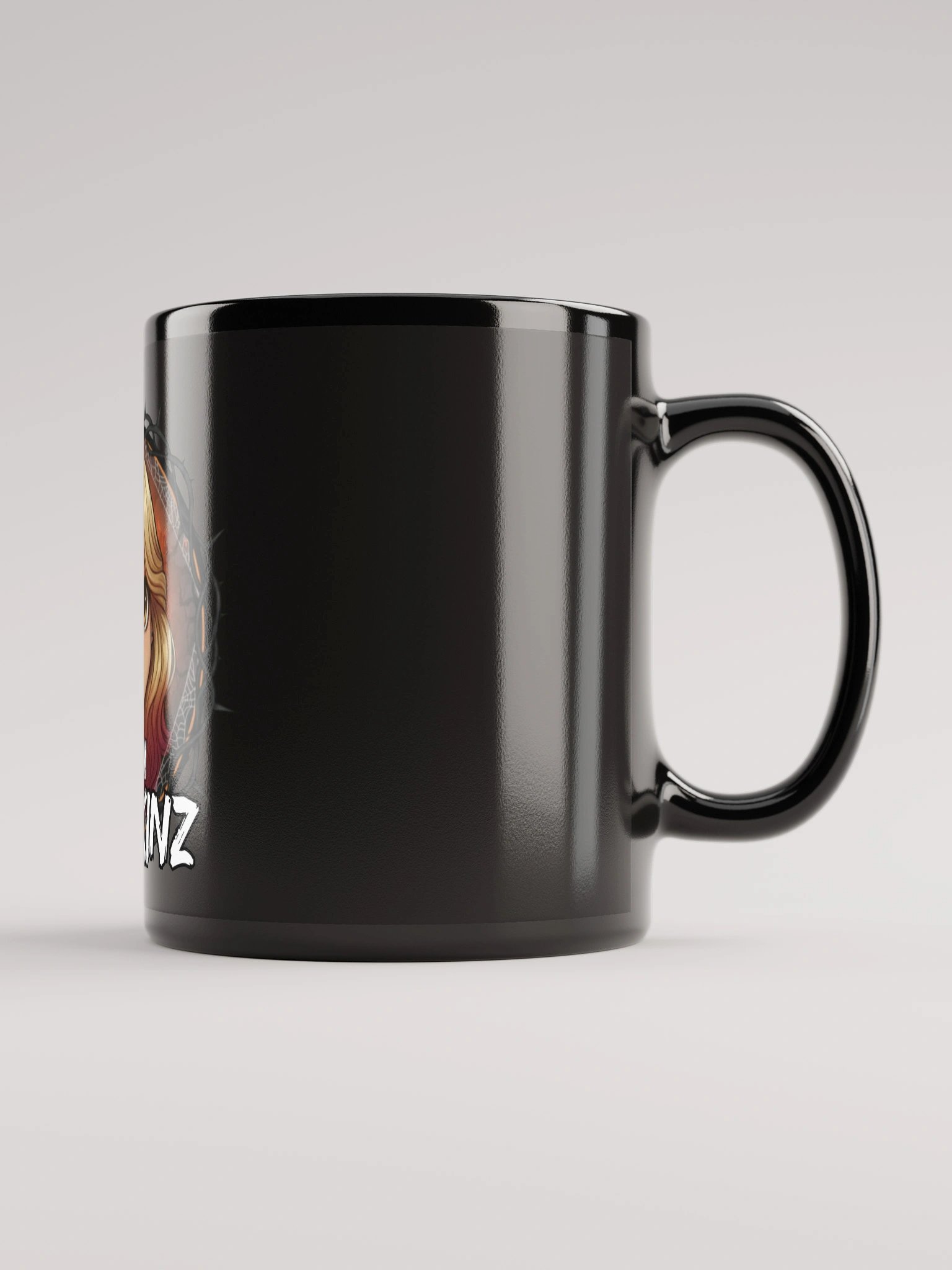 Queen Reign Black Mug product image (1)