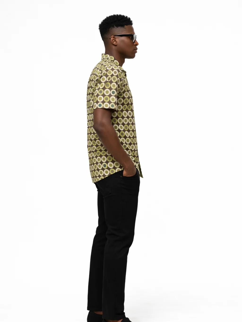 Breezy Tropics Recycled Hawaiian Shirt for Men – Lightweight Tropical Button-Up Summer Shirt product image (4)