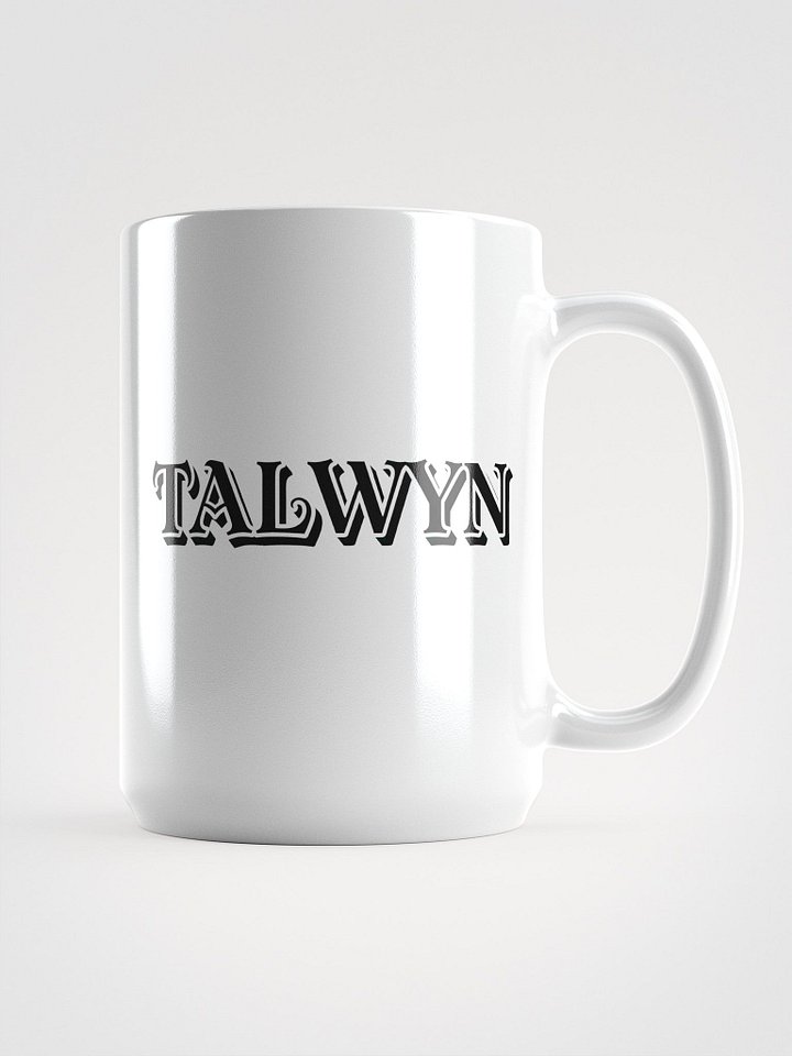 Talwyn - Black on white design Mug product image (1)