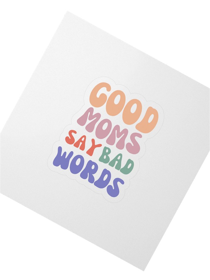 Cussin’ & Crushin’ It Cutout Sticker product image (2)