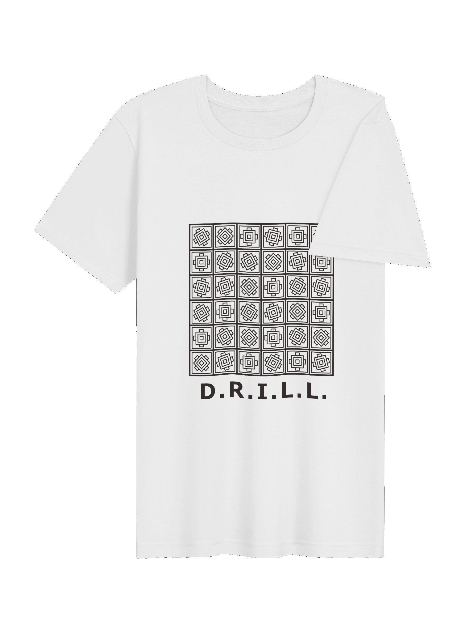 D.R.I.L.L T-Shirt White product image (4)