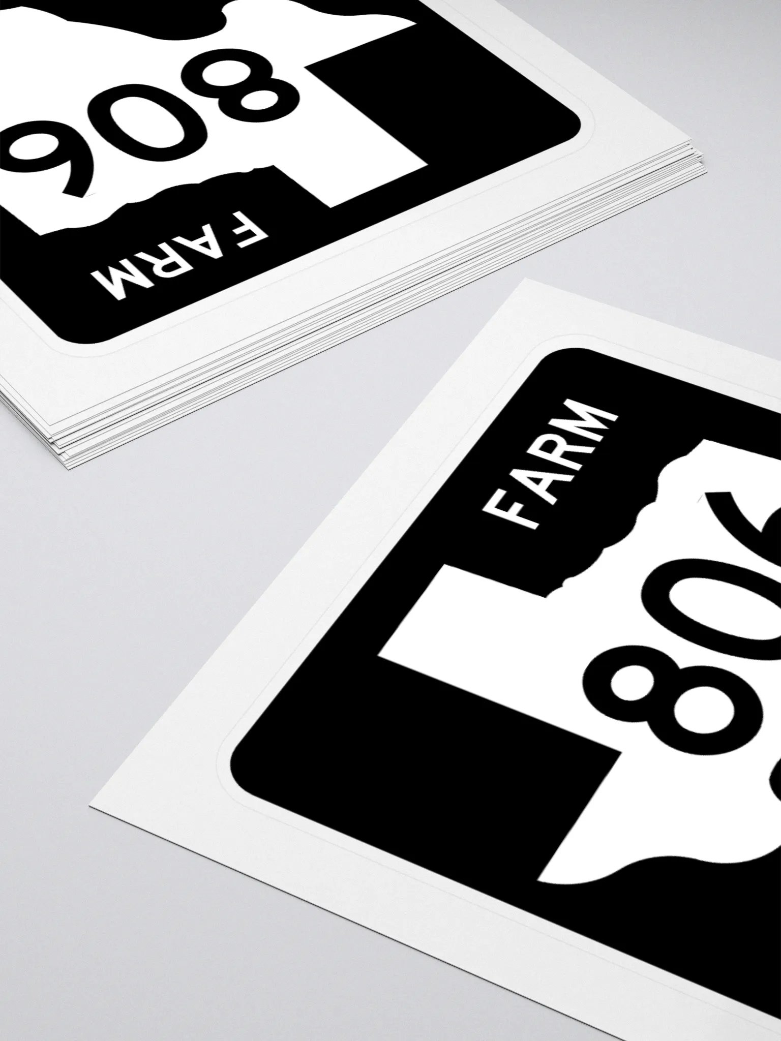 Texas Farm Road Sign FM 806 Sticker product image (4)