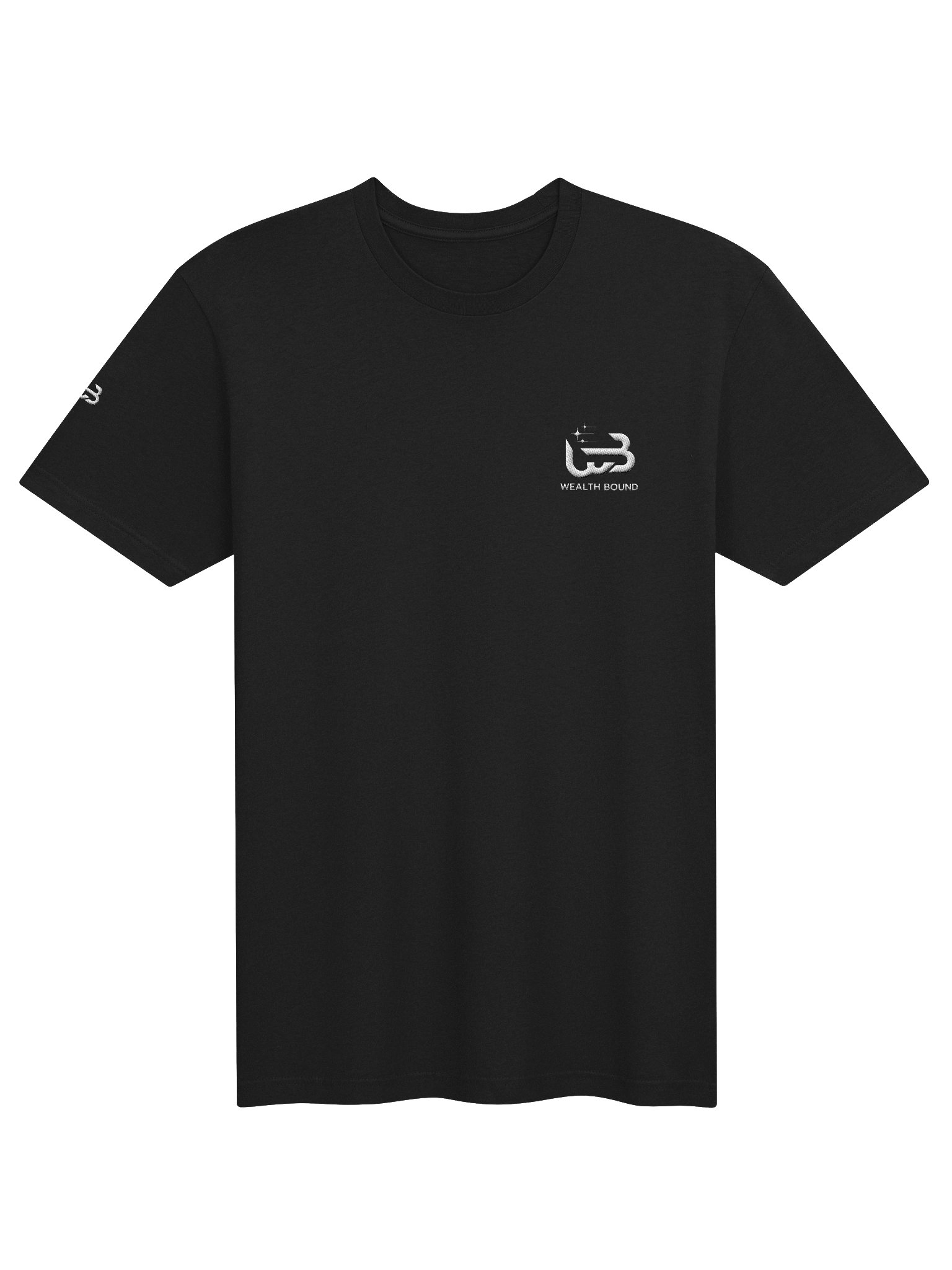 Wealth Bound Embroidered Supersoft T-Shirt product image (2)