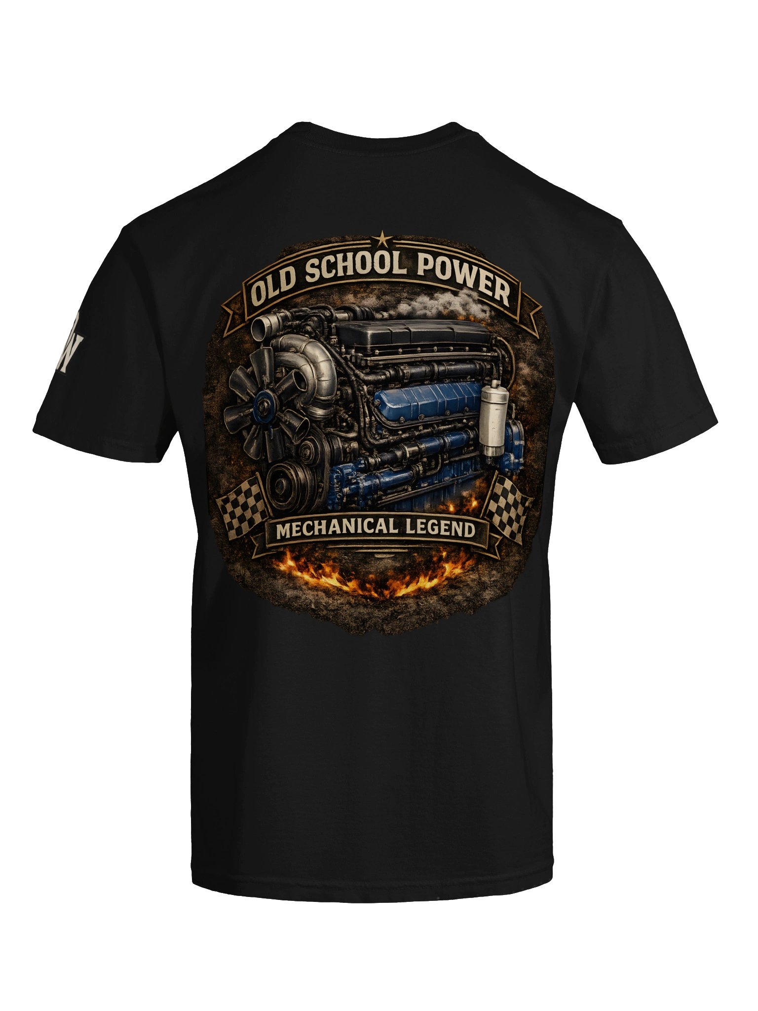 Copy of Built to Pull Heavy-Duty Inline Six Tee product image (6)