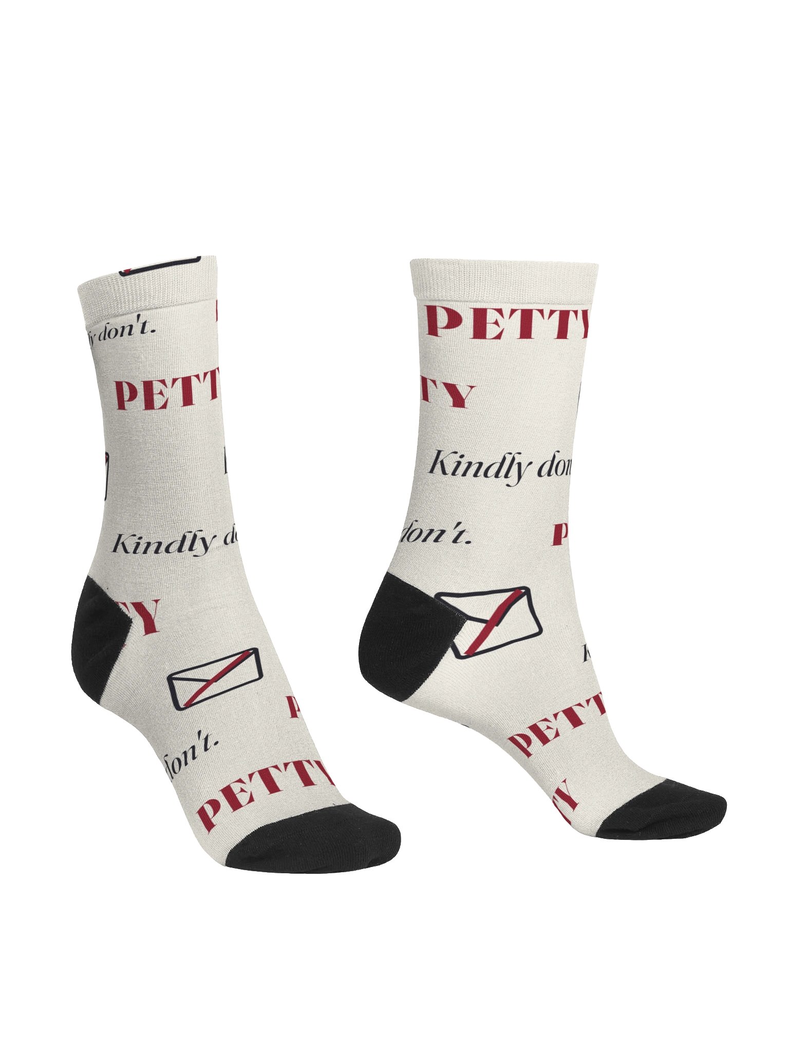 "Certified Petty" Crew Socks product image (3)