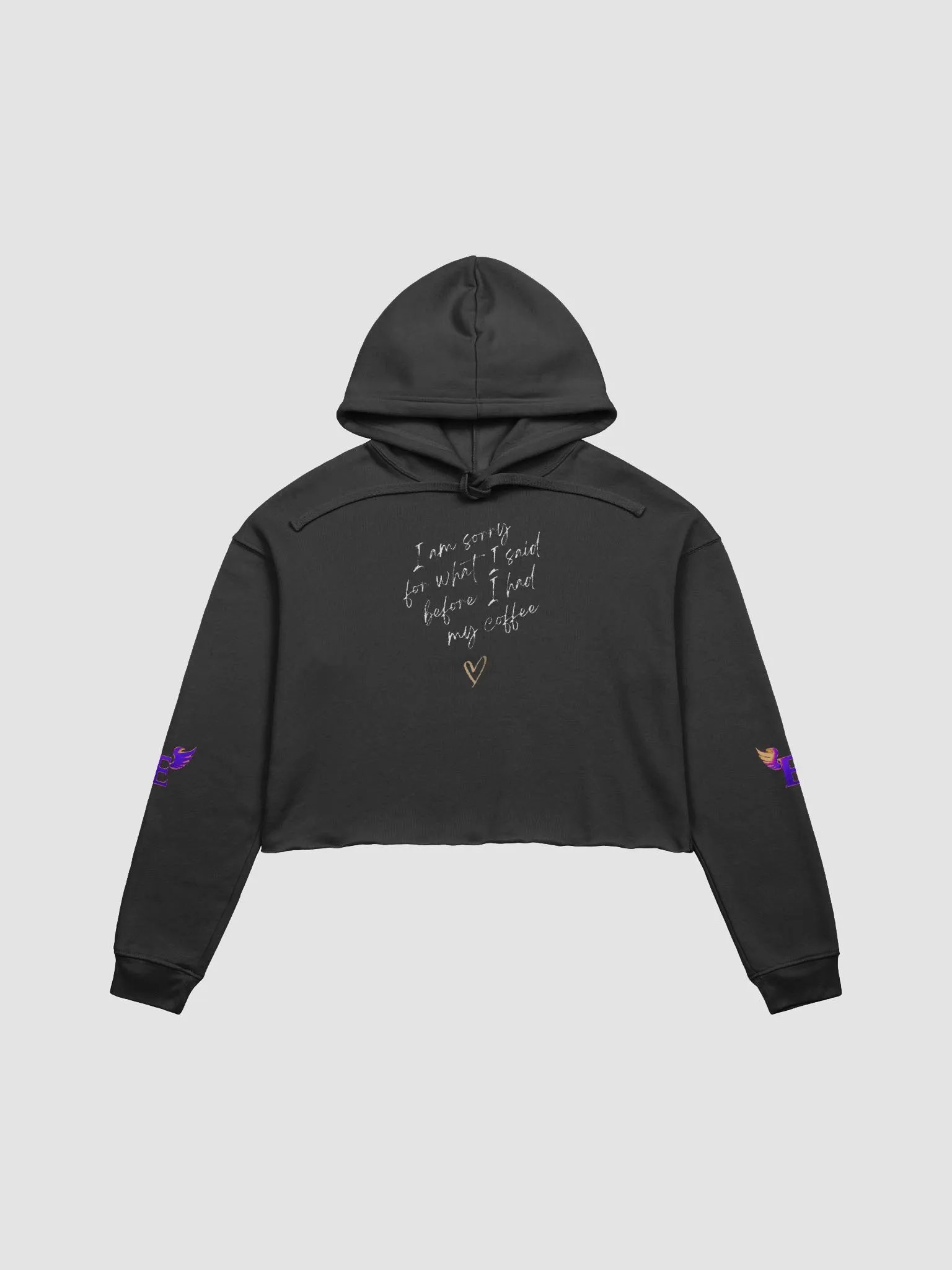 Cold Weather Coffee Love Crop Hoodie product image (1)