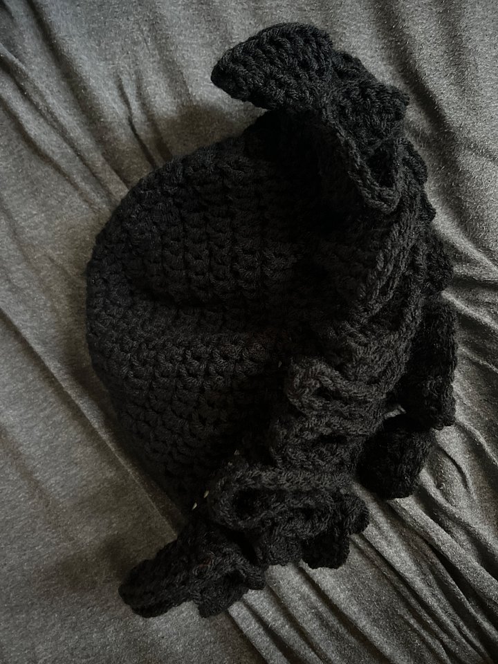 BlackBerry Ruffle Hat product image (2)