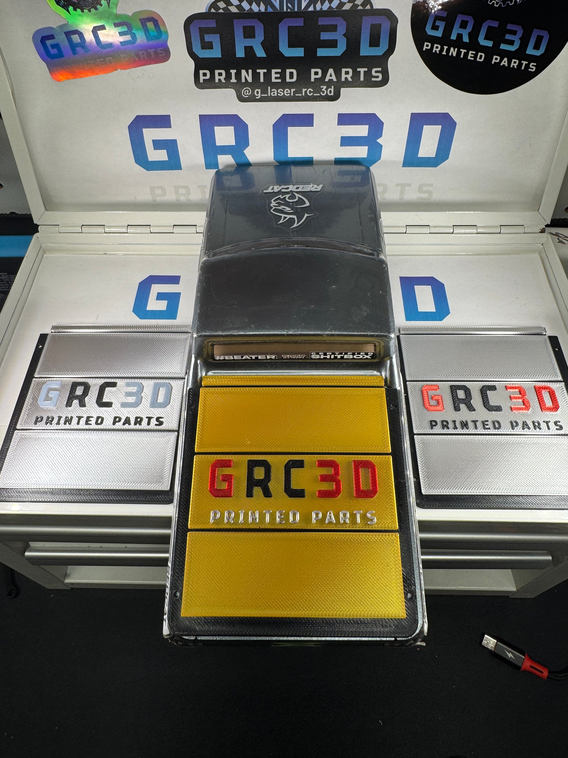 GRC3D RedCat Ascent 18 Tonneau Cover product image (3)