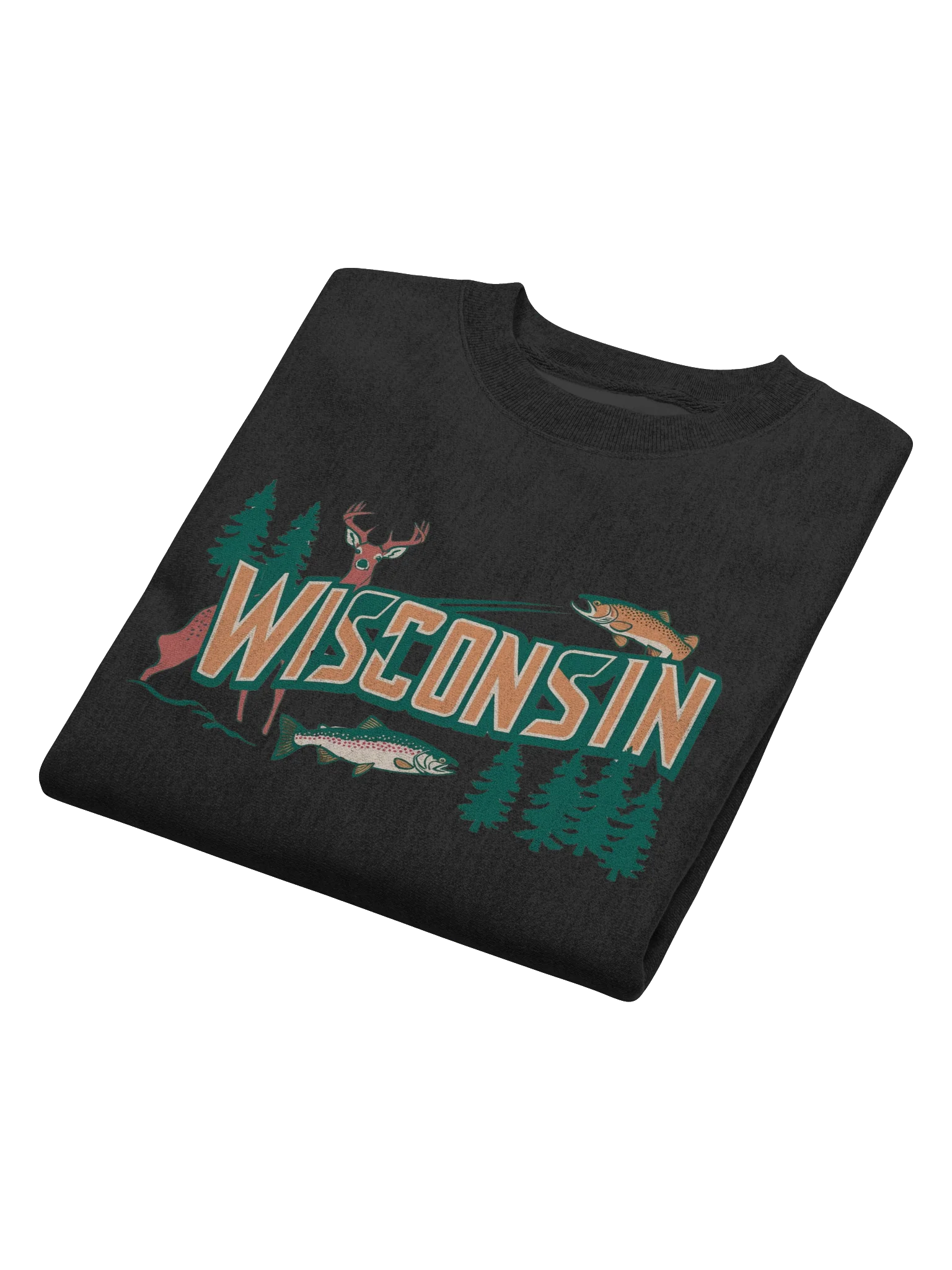 Wisconsin Northwoods Crewneck Sweater product image (6)