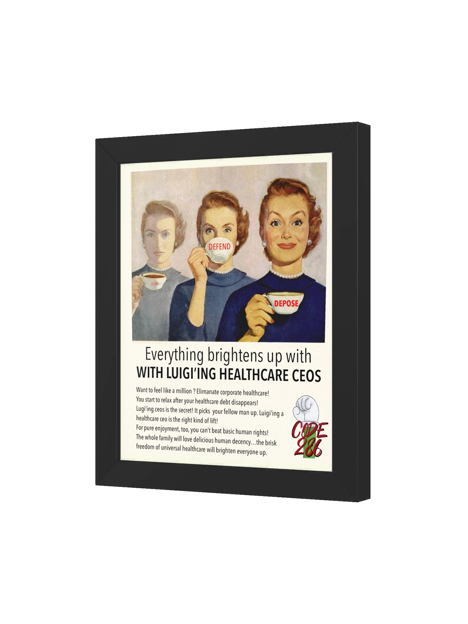 Luigi’ing Healthcare CEOs Poster product image (11)