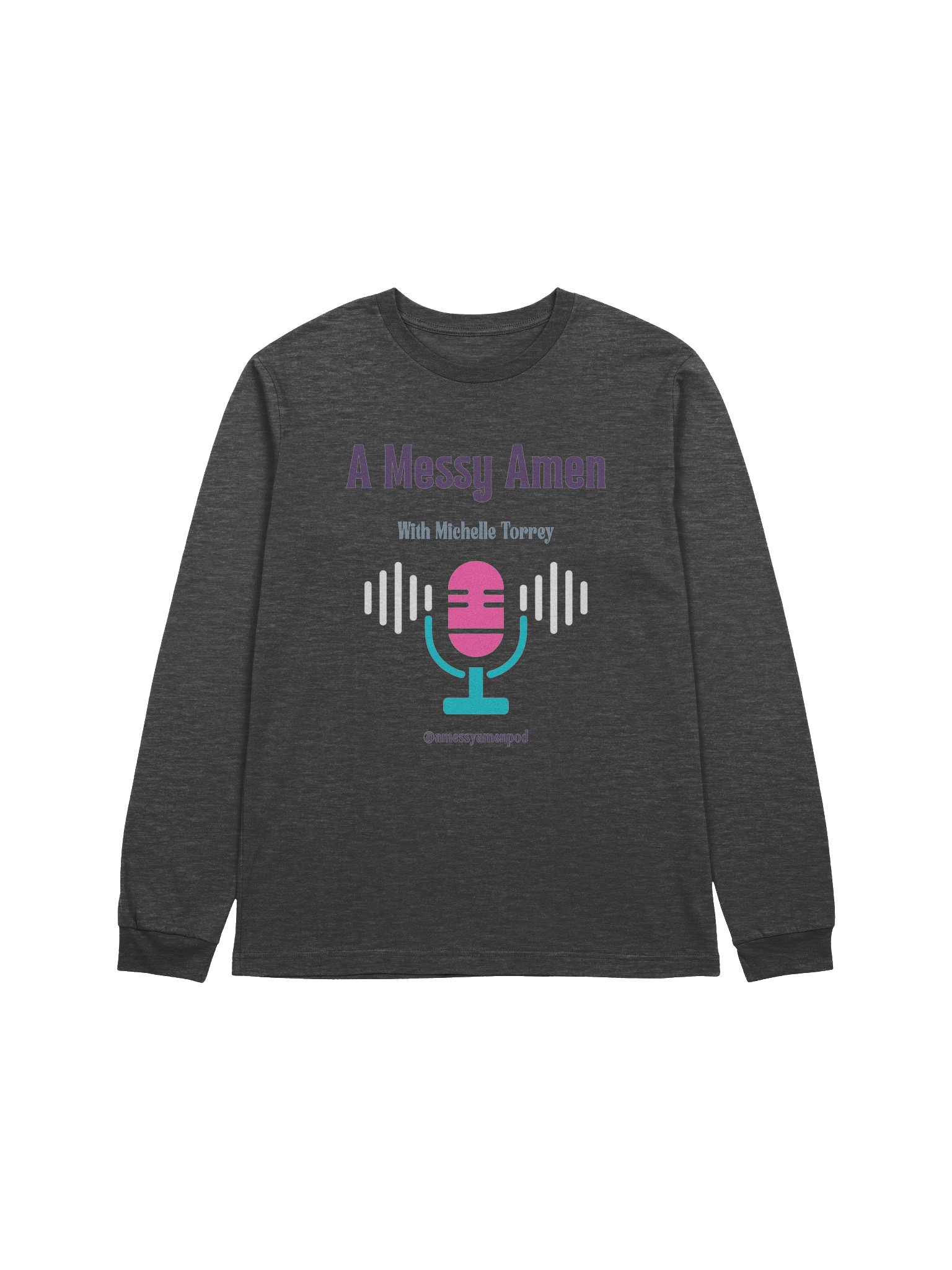 A Messy Amen Long Sleeve Tee Bella + Canvas product image (1)