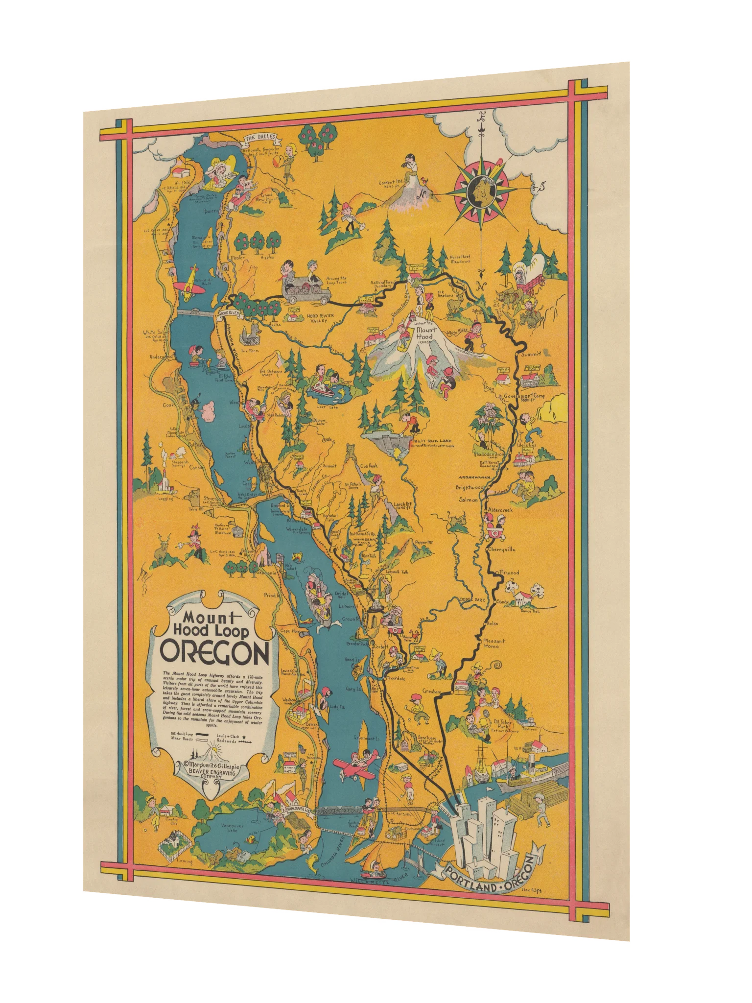 Mount Hood Loop Poster product image (2)