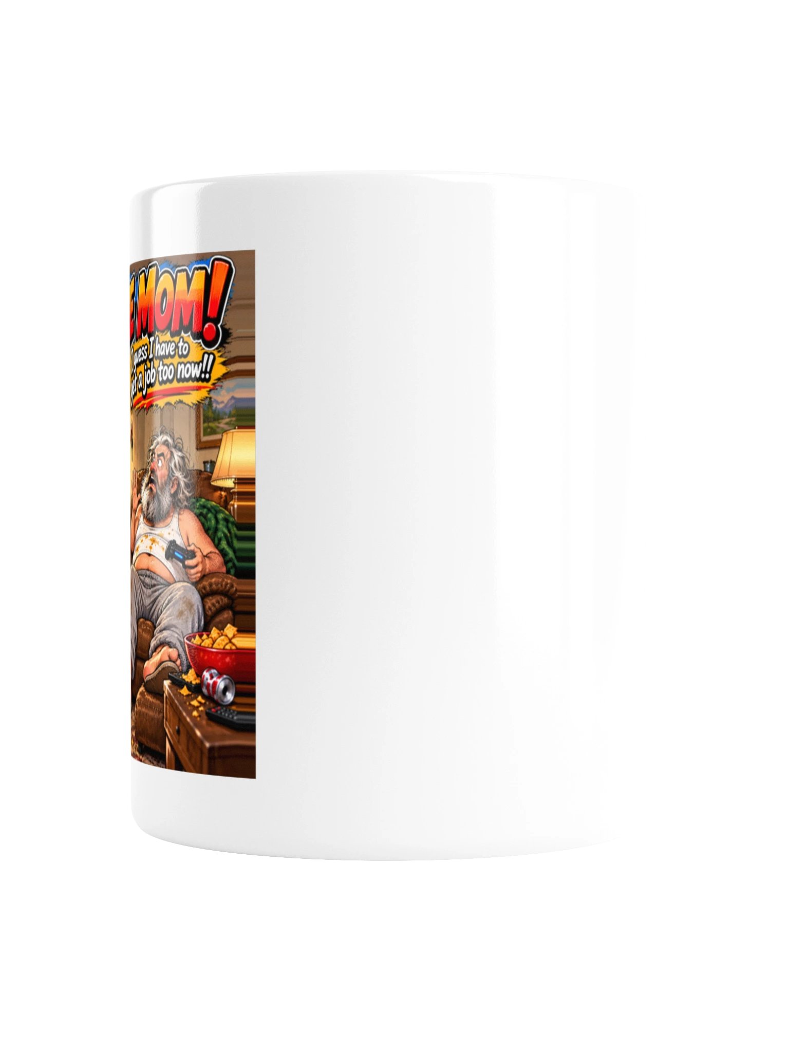 Fine Mom White Glossy Mug product image (2)