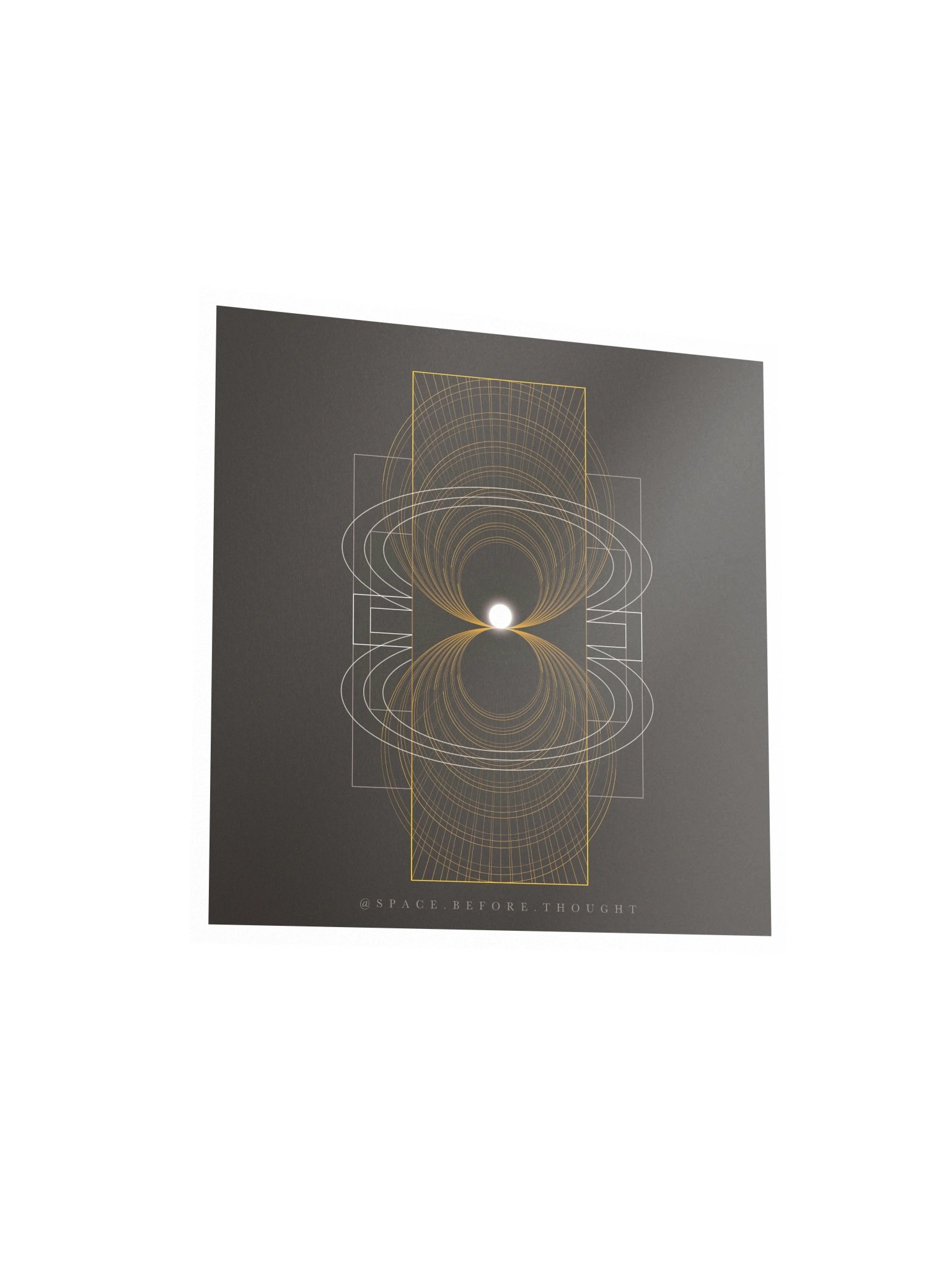 Line art - Square matte poster product image (5)