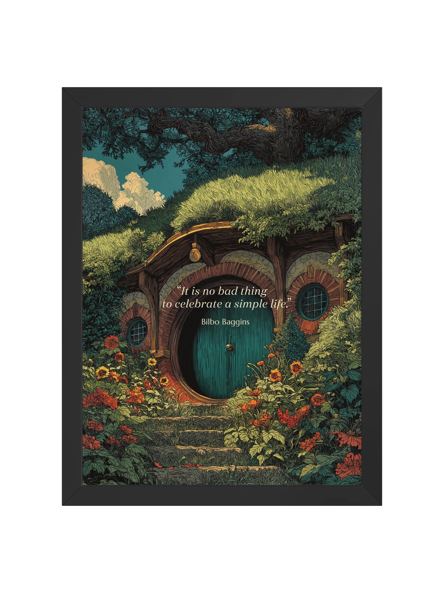 Simple Lives of Gentle Souls – Museum Framed Art product image (1)