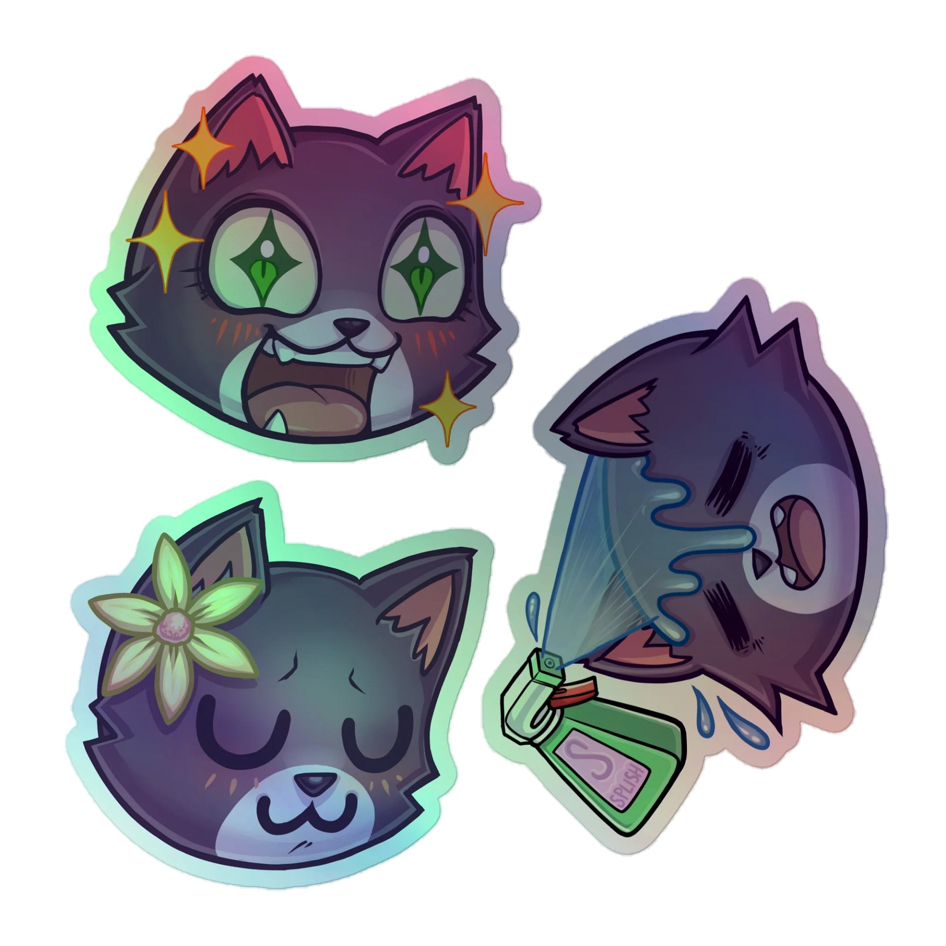 Salem Cat Sticker Sheet 02 product image (1)