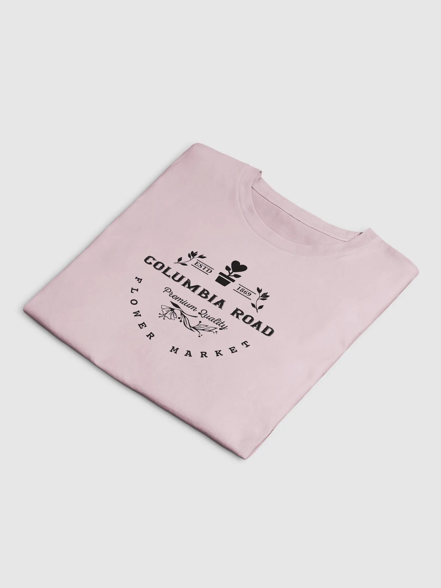 Columbia Road Market Women's Crop T Shirt (Orchid) product image (4)