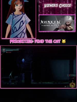 i will find this kitty or die trying #AwakenAstralBlade #catlover #gamingmoments #sillysandyaj #priorities #ClipGPT #streamladder