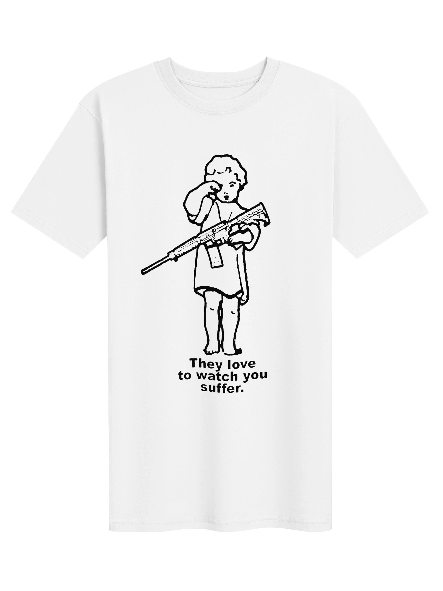 WATCH - White Tshirt product image (1)