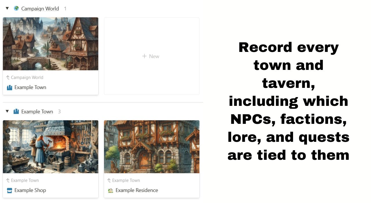 TTRPG Campaign Wiki | Notion Template product image (3)