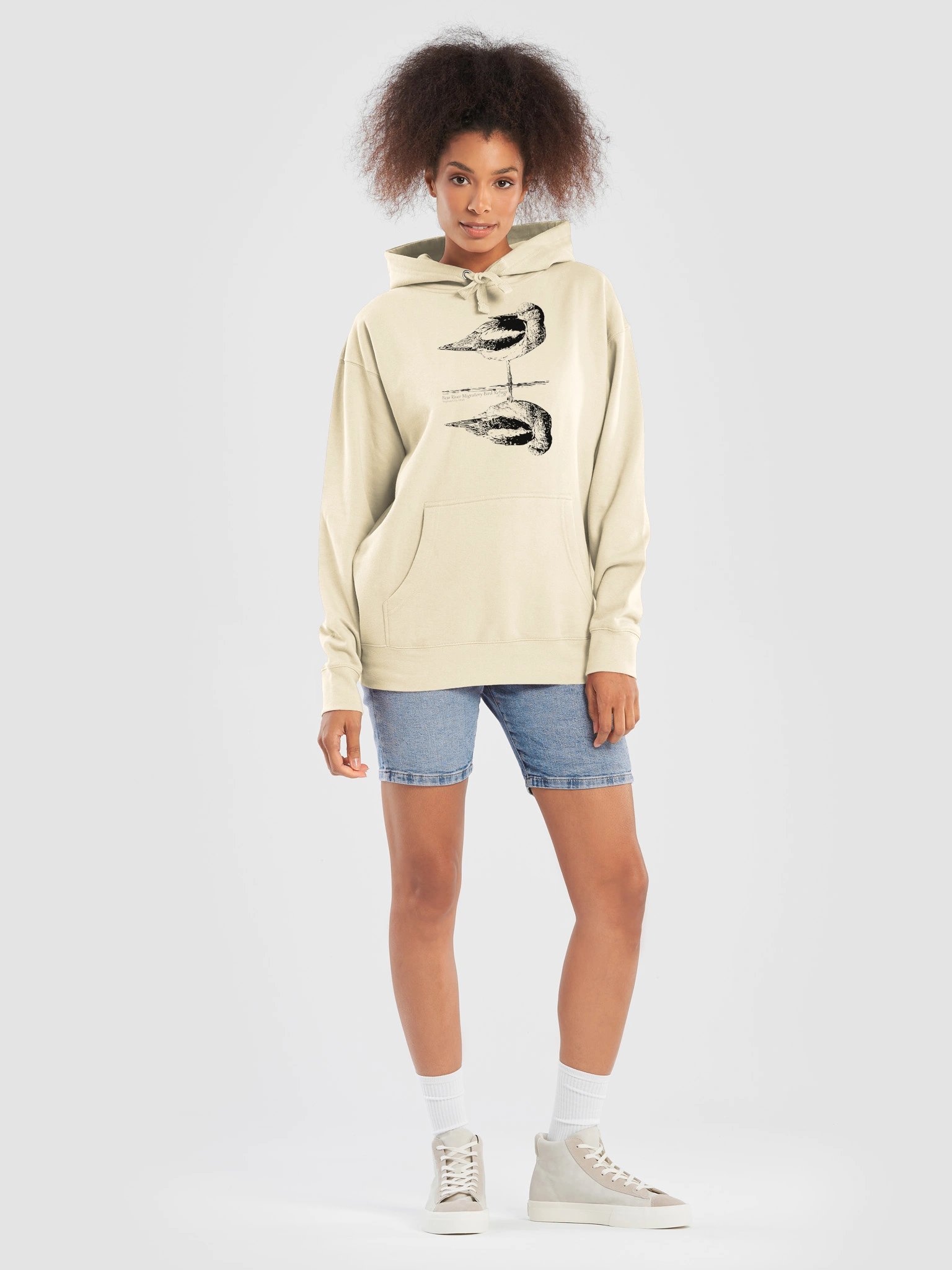Bear River Migratory Bird Refuge American Avocet Premium Hoodie product image (47)