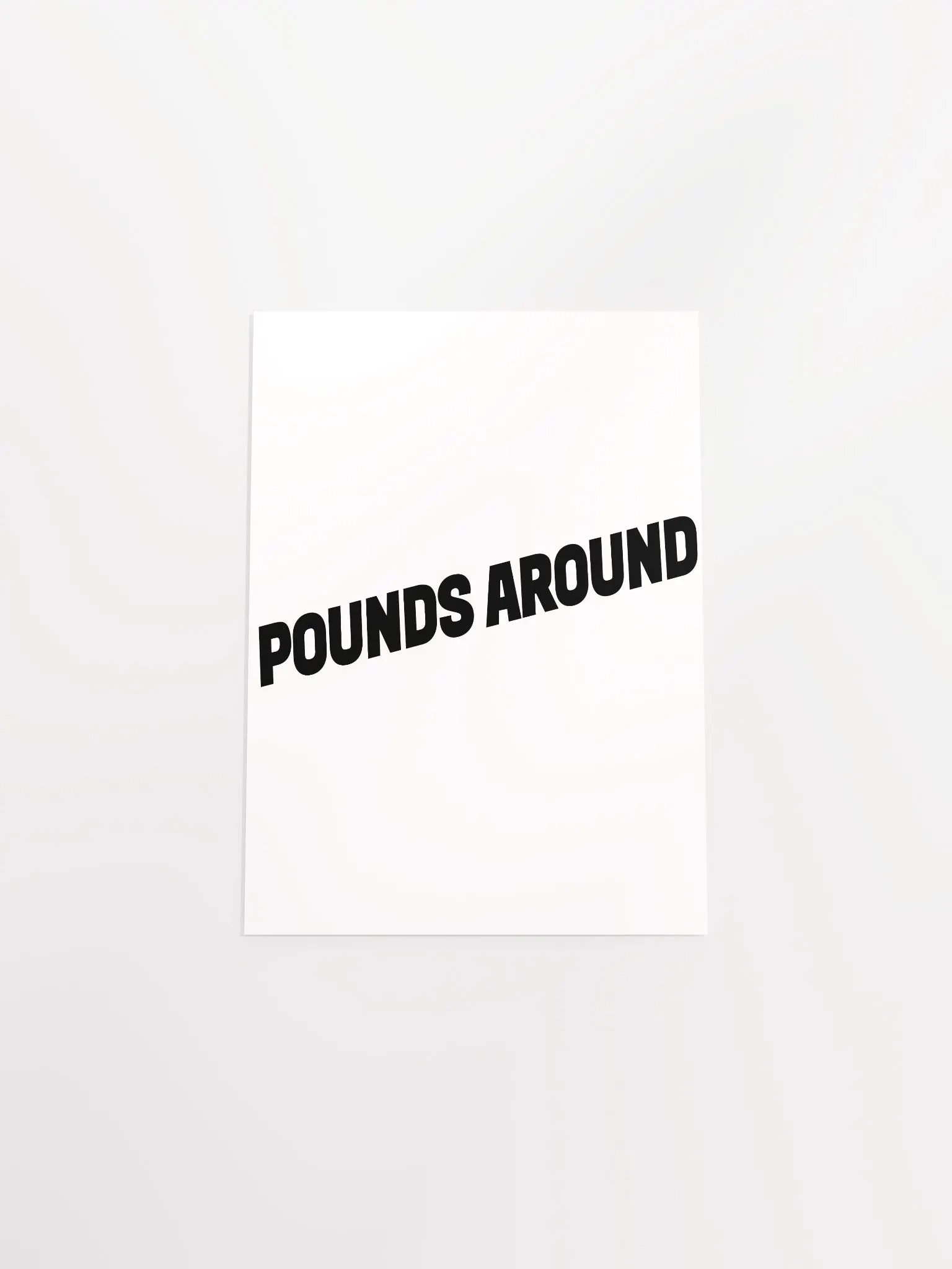 POUNDS AROUND POSTER product image (4)