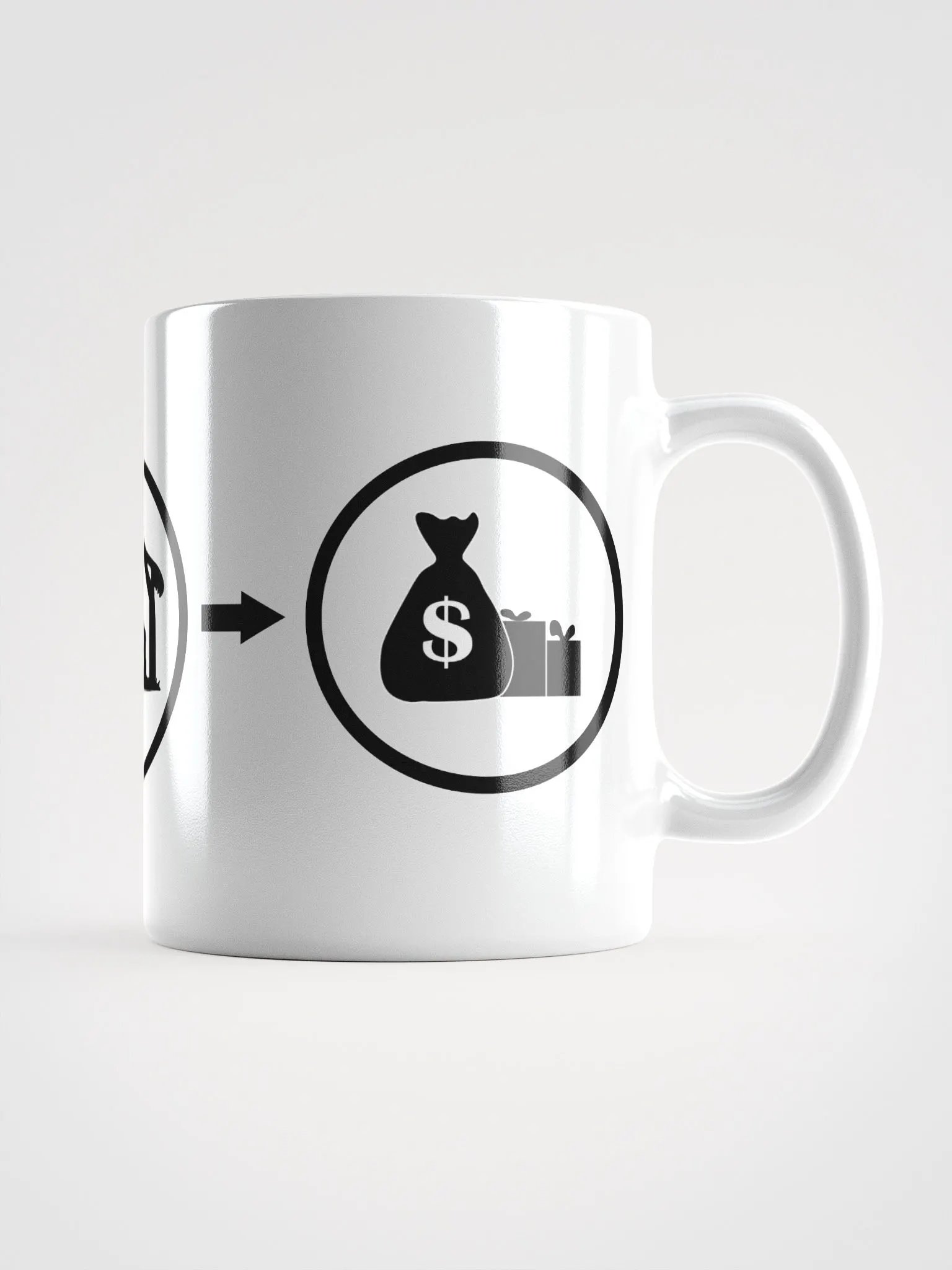 The Evolution of Christmas - White Glossy Mug product image (1)