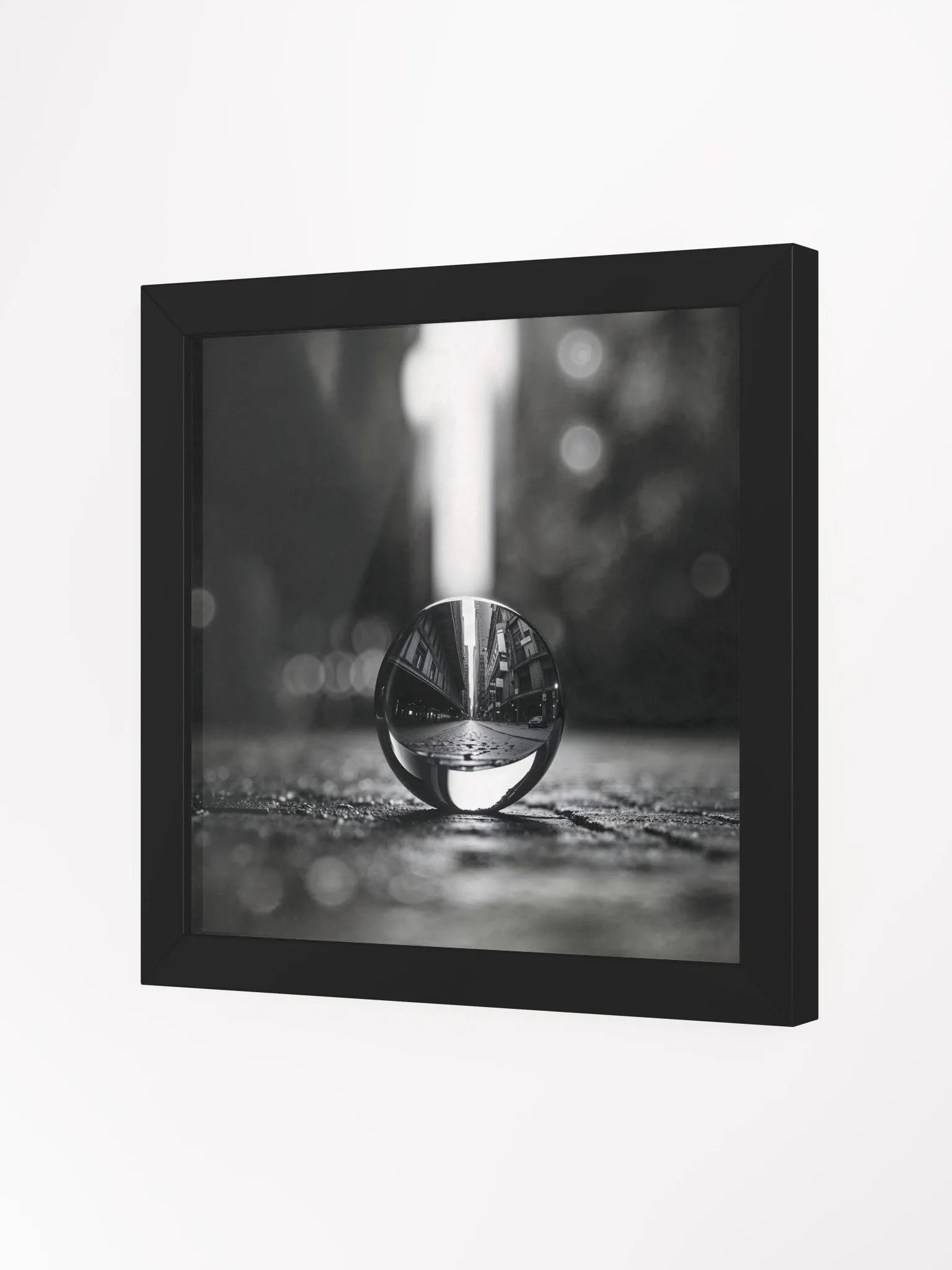 Cityscape Refractions Framed Print product image (21)