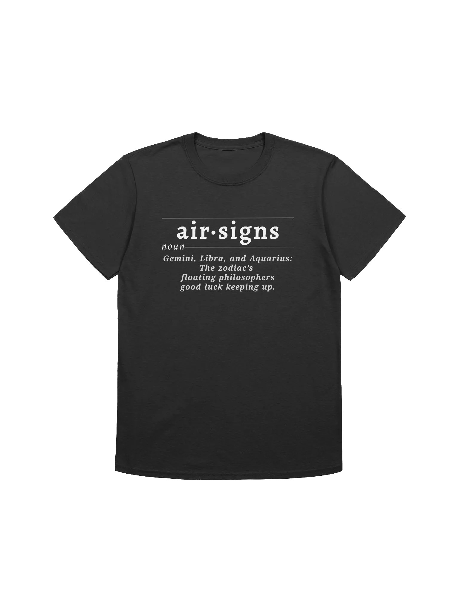 Air Signs Def Unisex Tee v1 product image (1)