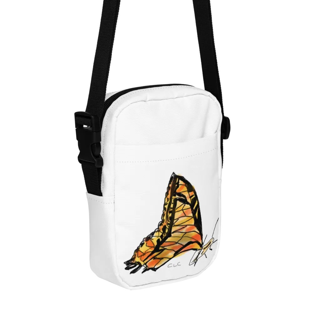 Vibrant Butterfly All-Over Crossbody Bag product image (2)