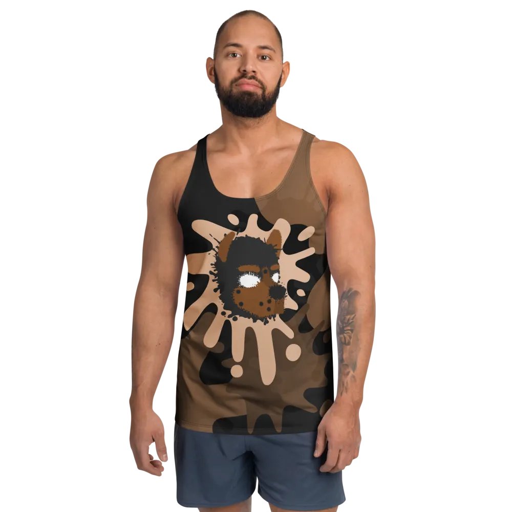 Dark Chaos Splatter Tank - Brown product image (3)
