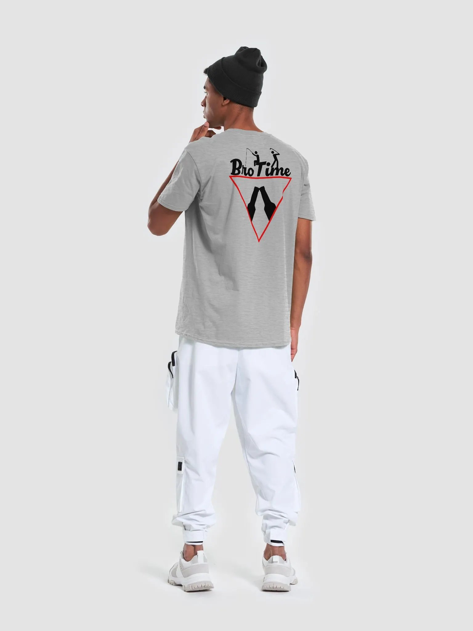 BroTime Throw Away Tee (Black logo) product image (12)