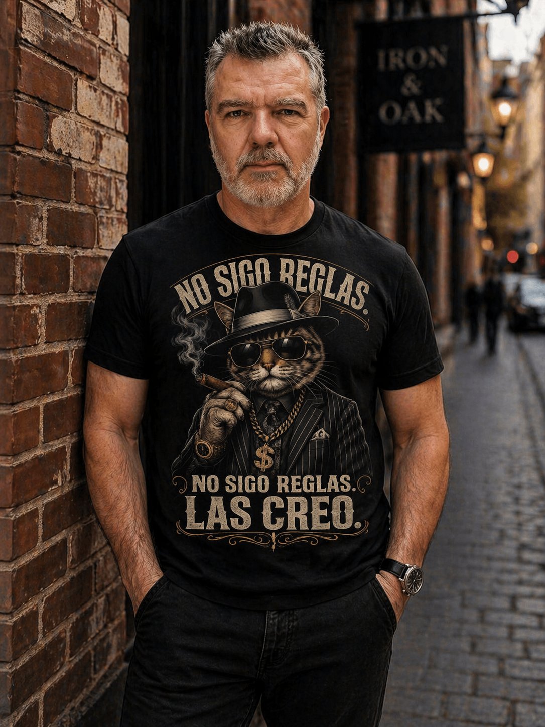Camiseta “No Sigo Reglas, Las Creo” – Mentalidad de Jefe product image (4)