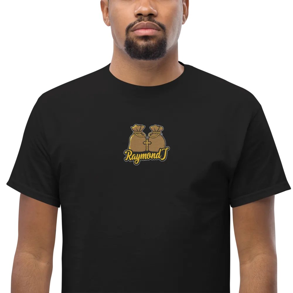 Raymond J - Original Embroided Centrepiece T-Shirt product image (1)