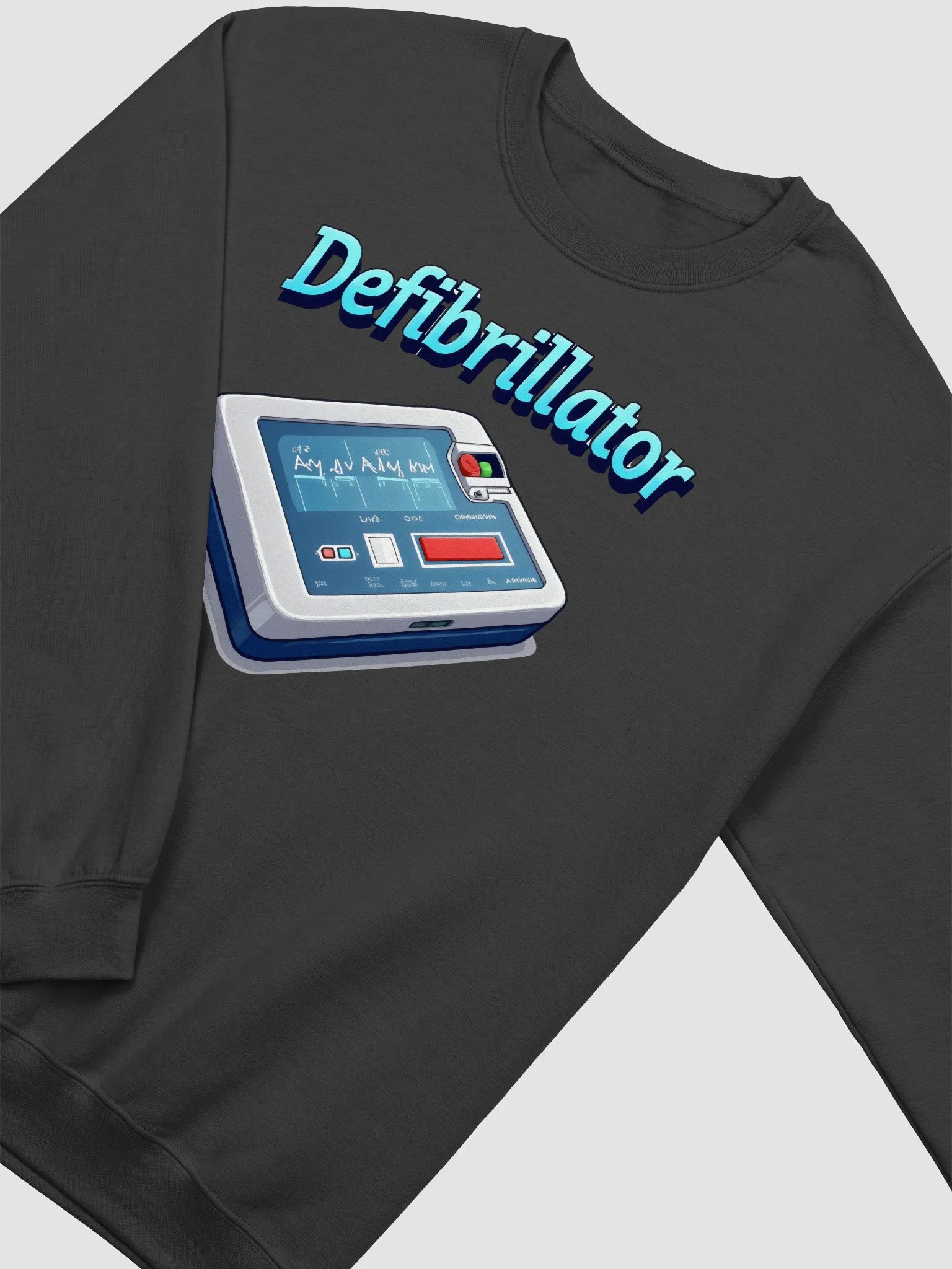 LifeRhythm Defibrillator Unisex Sweatshirt product image (33)