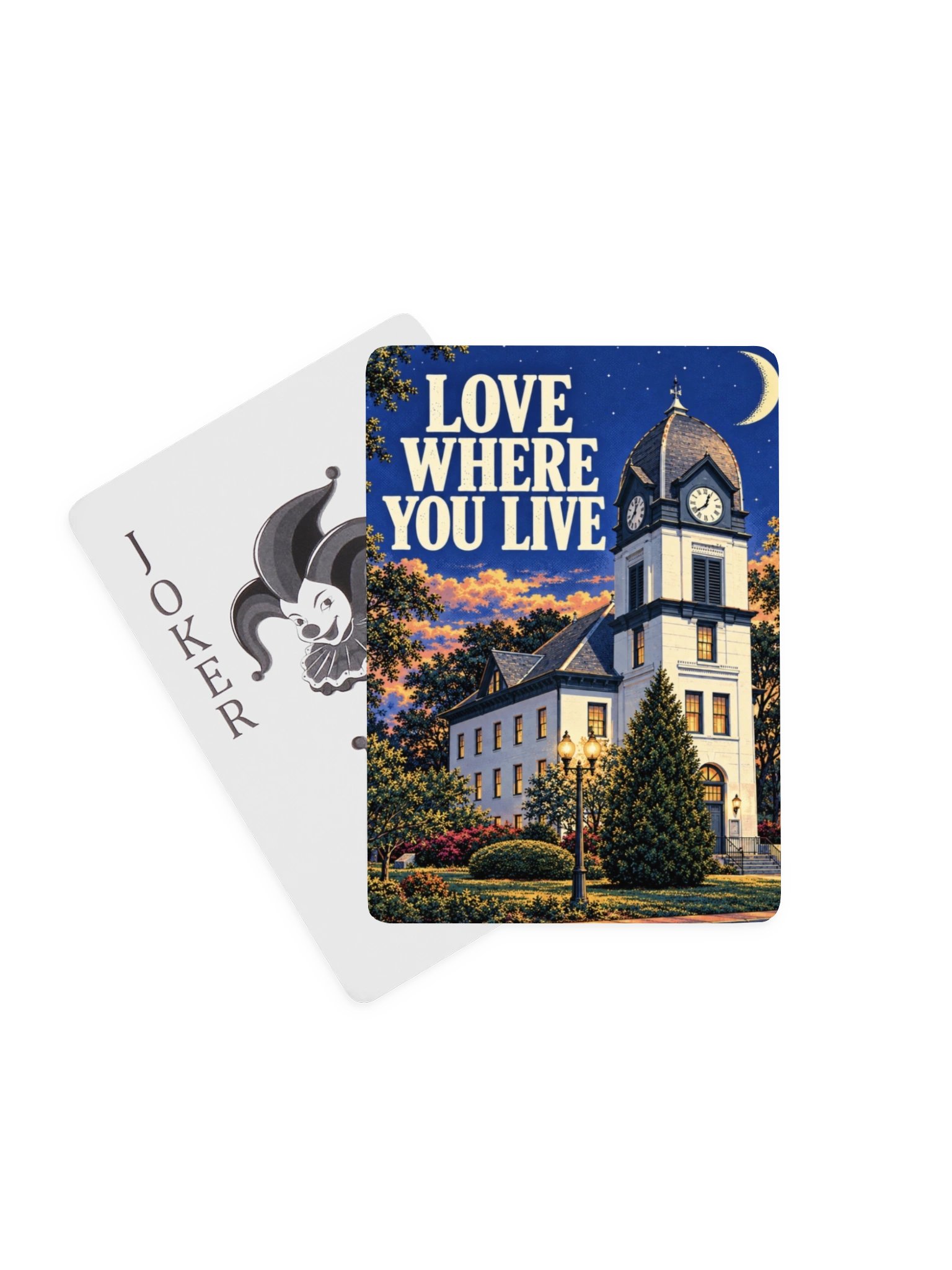 Love Where You Live: Fayetteville Georgia Playing Cards product image (1)