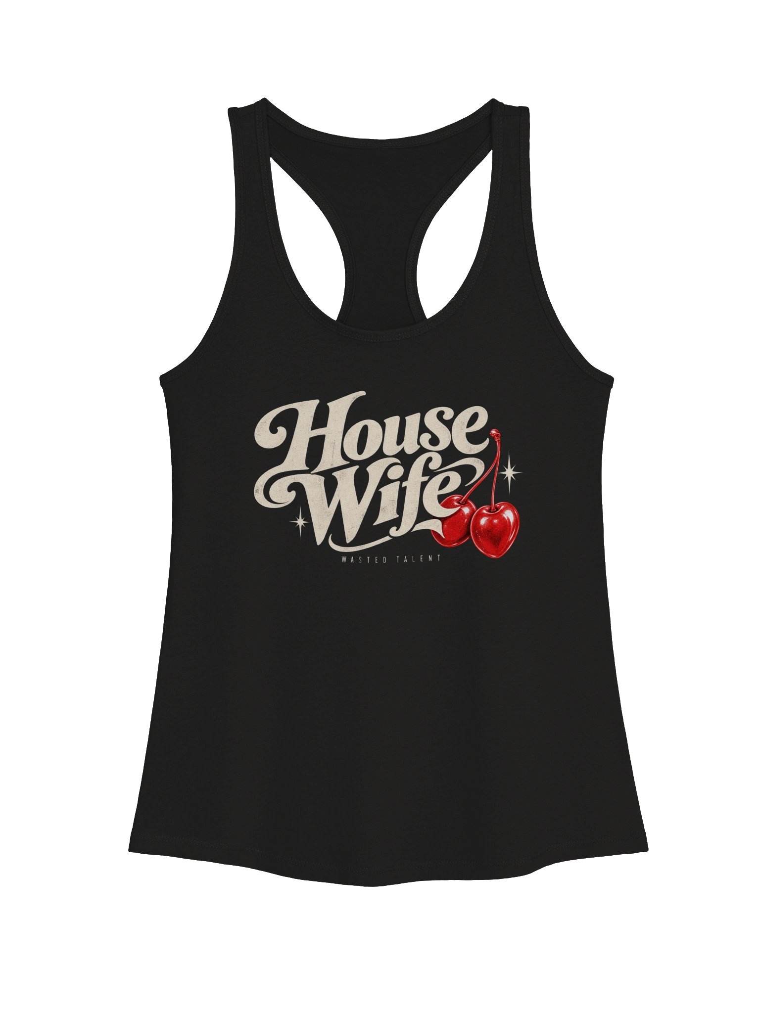 Wasted Talent House Wife Cherry Cream Tank product image (2)