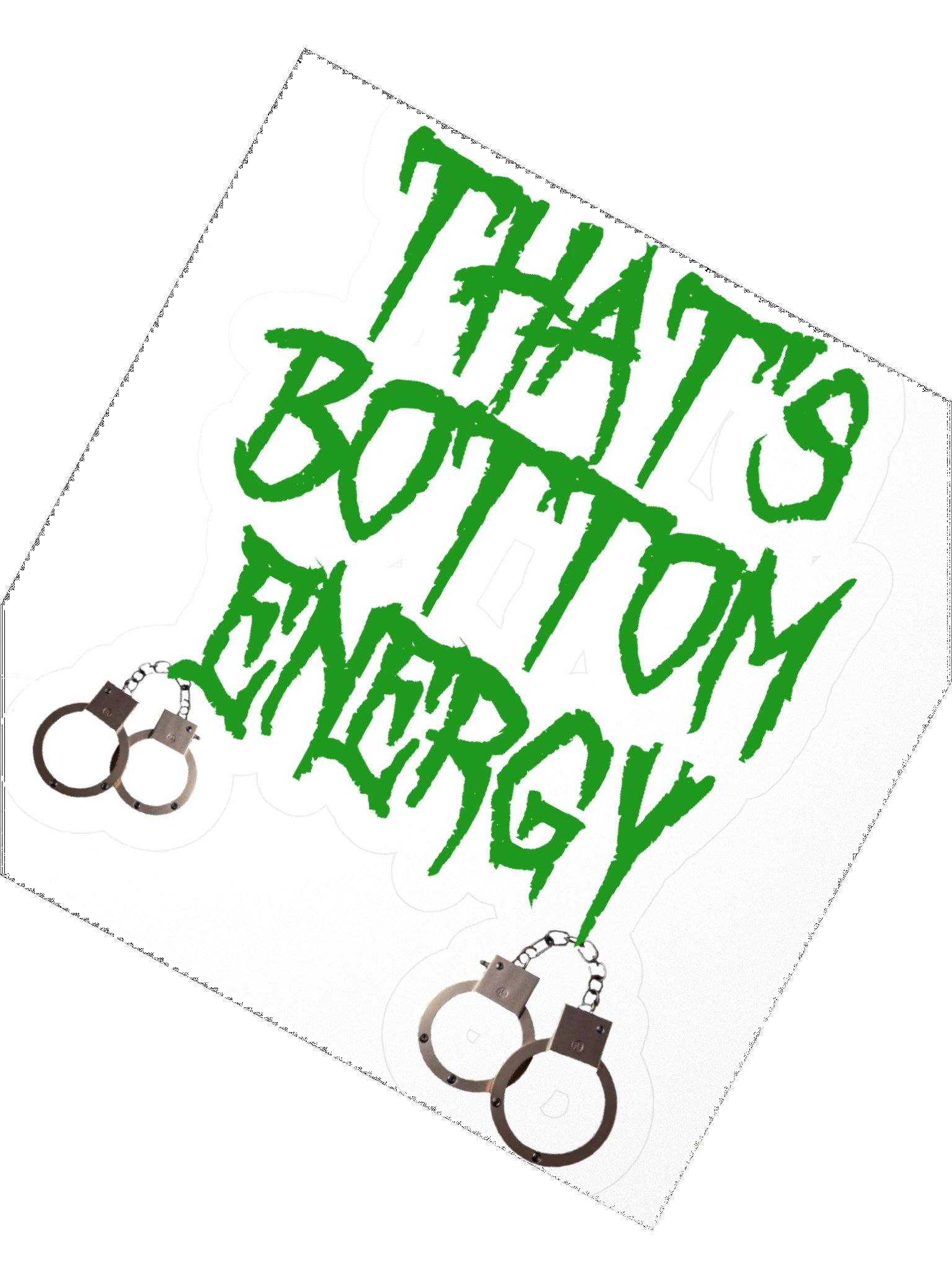 Bottom Energy Sticker product image (6)