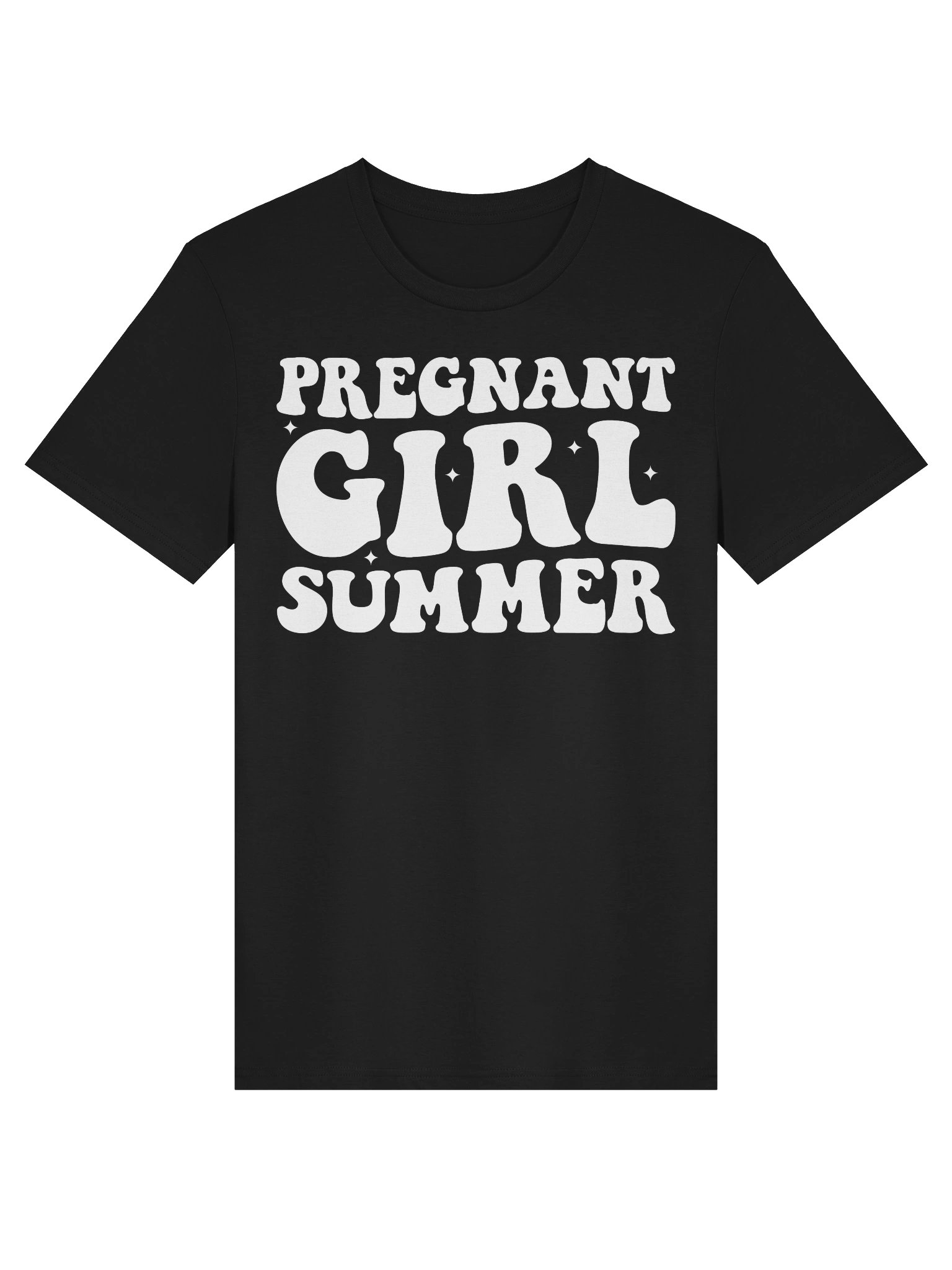 Funny Pregnancy Reveal Pregnant Girl Summer Baby Shower T-shirt product image (1)
