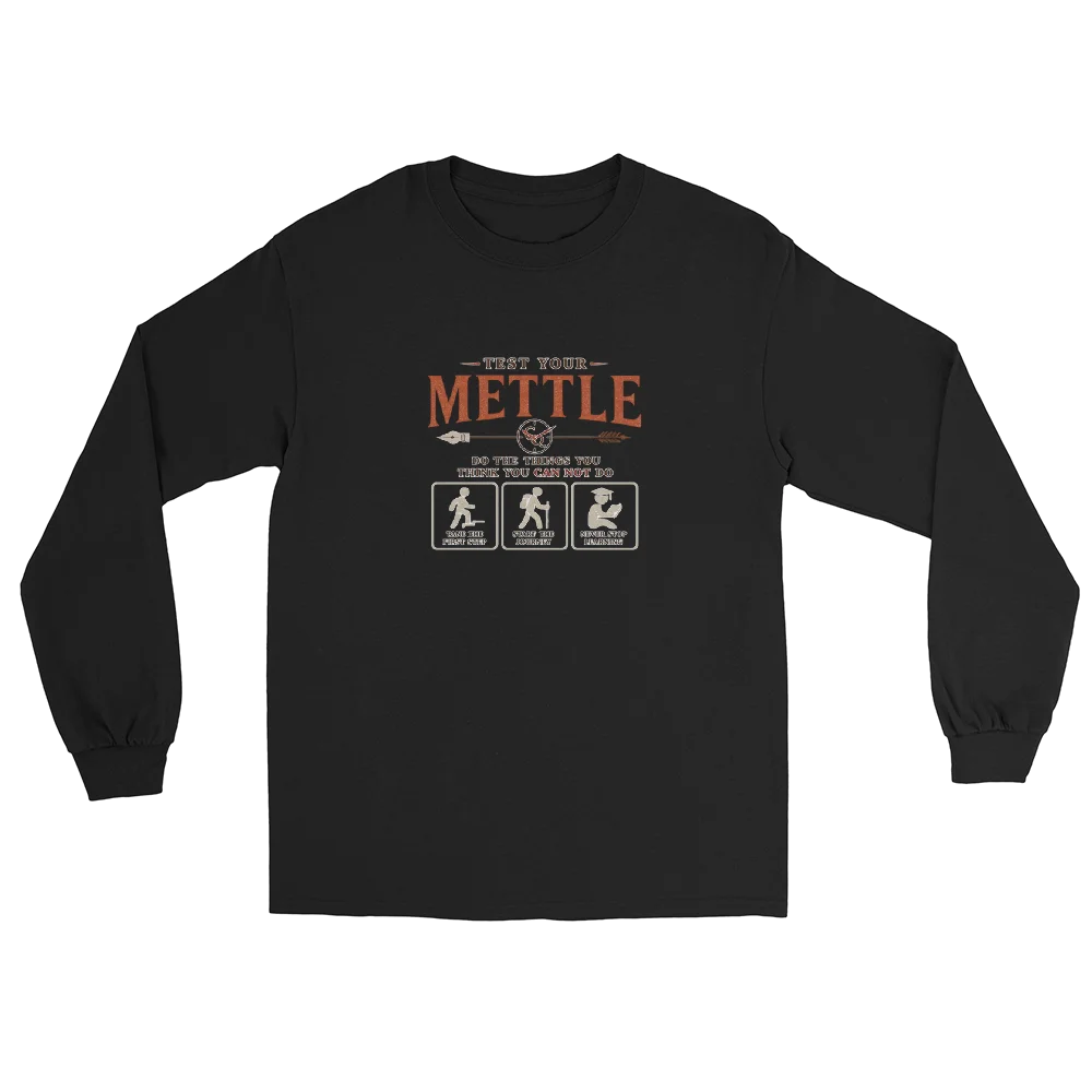 Test Your Mettle Long Sleeve T-Shirt product image (2)