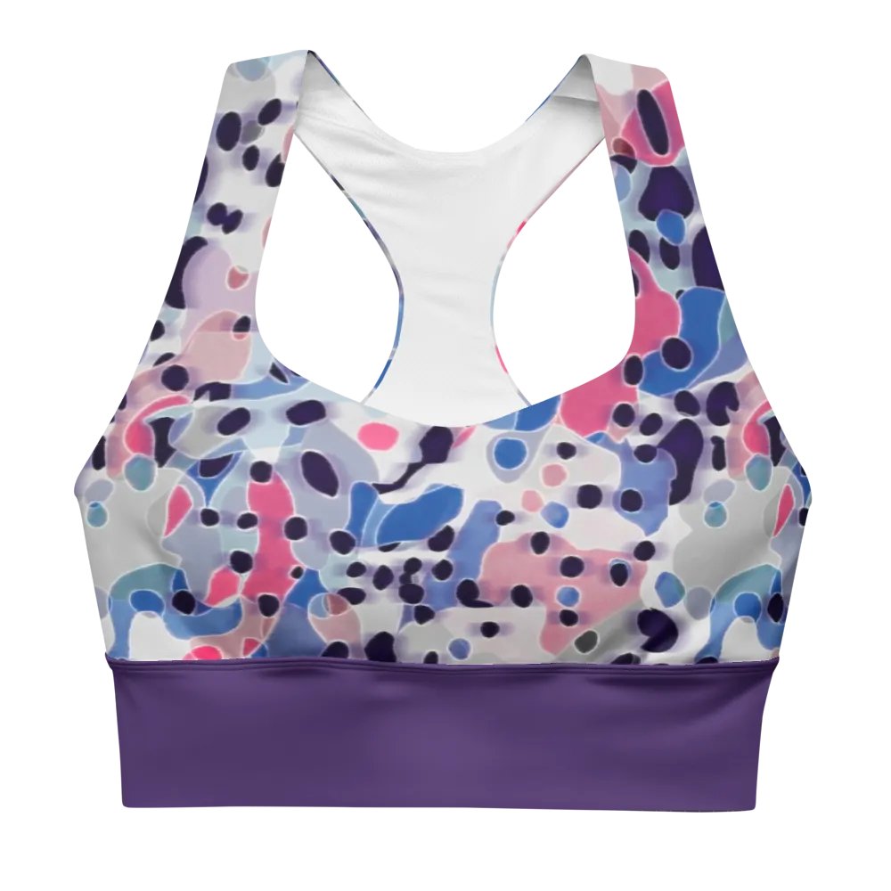 Sharp vision Recycled Longline Sports Bra product image (1)