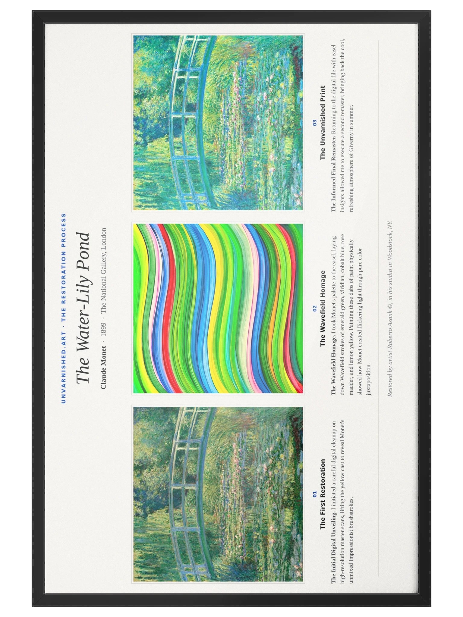 The Water-Lily Pond — Framed Process Poster product image (4)
