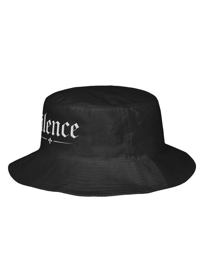 Black Bucket Hat Embroidered #1 product image (2)