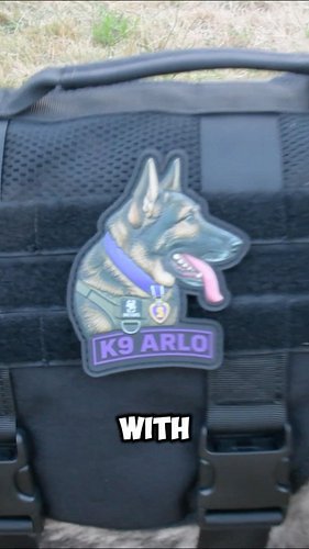 K9 Arlo Purple Heart Patch is out by @onetigrisusa Every sale will also benefit @projectk9hero and @bluelinedogs_la in making...