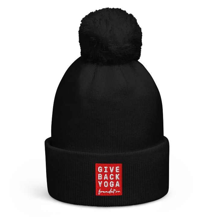 Give Back Yoga Pom-Pom Beanie product image (1)